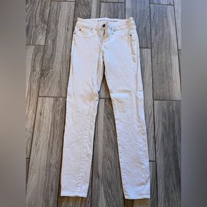Articles of society straight leg white jean
